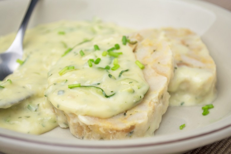 Zucchini-Lauch-Sauce