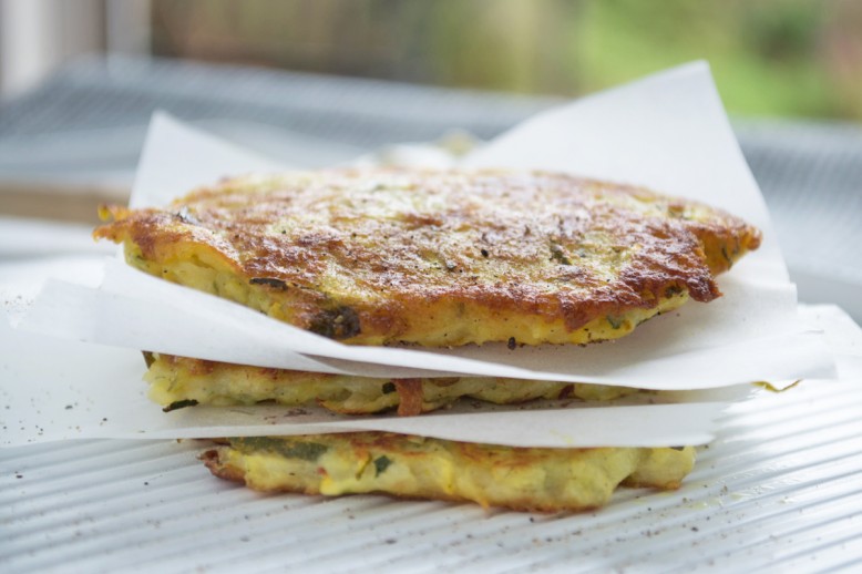 Zucchini-Puffer