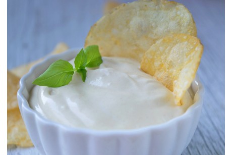 Frischkäse-Senf-Dip