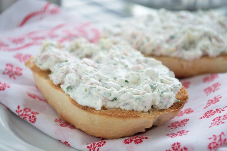 Schinken-Gorgonzola-Aufstrich