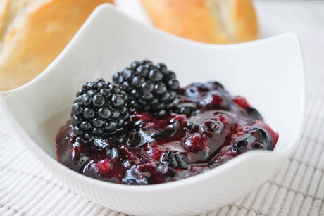 Nektarinen-Brombeer-Marmelade