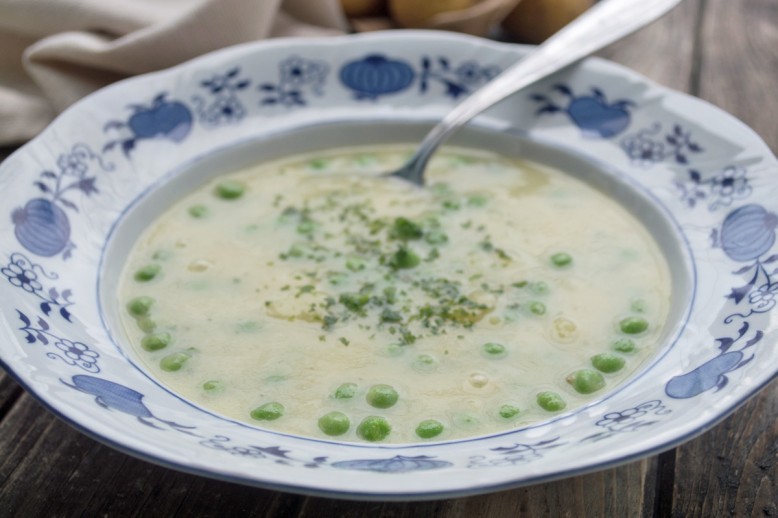 Zwiebel-Kartoffelsuppe