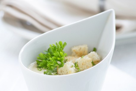 Weißweinsuppe