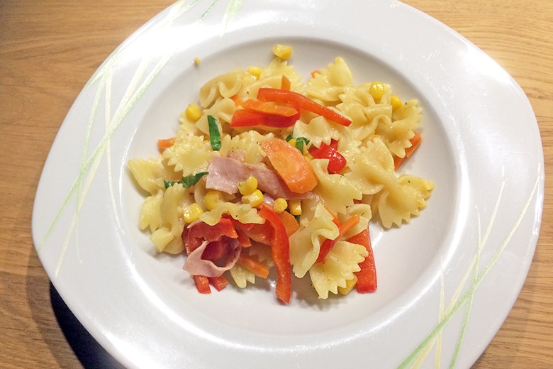 Nudel-Gemüse-Pfanne