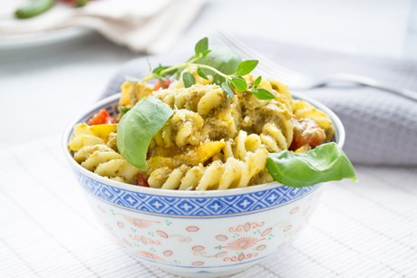 Paprika Nudelsalat