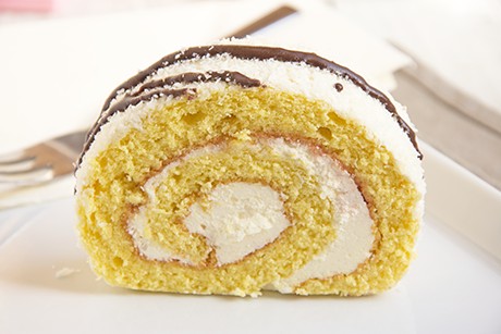 Schwedische Biskuitrolle