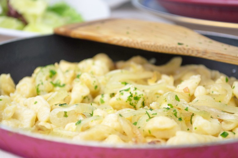 Zwiebelspätzle
