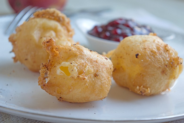 Käse in Weinteig