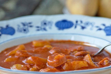 Kartoffelgulasch nach Mostviertler Art