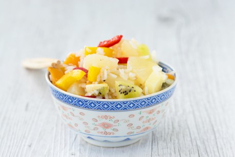 Asiatischer Reissalat
