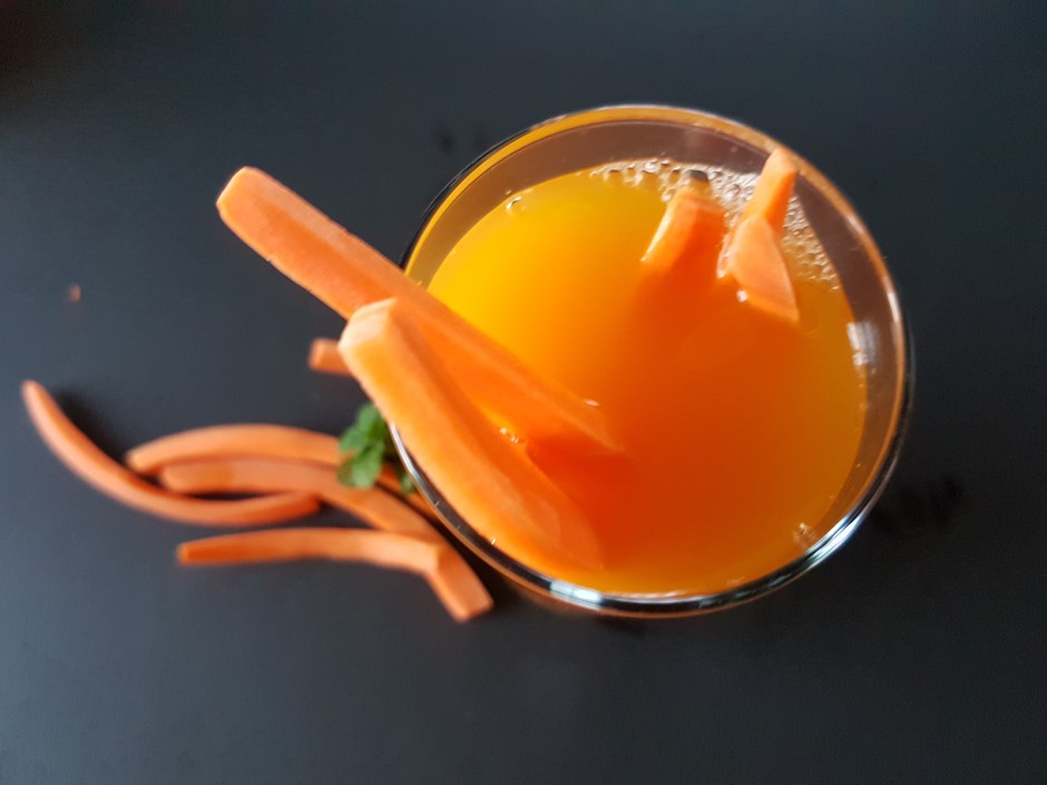 Karotten Limetten Drink