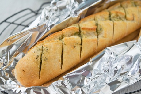 Knoblauch-Minzbrot
