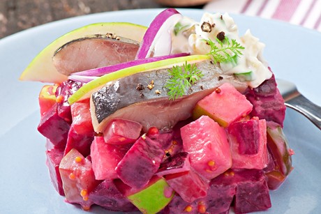Rote Rüben Heringsalat