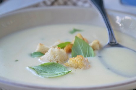 Camembertsuppe