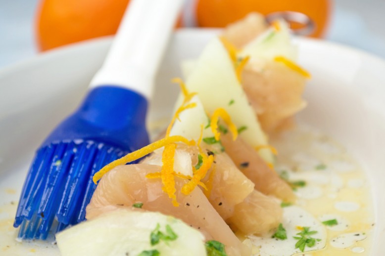 Orangenmarinade