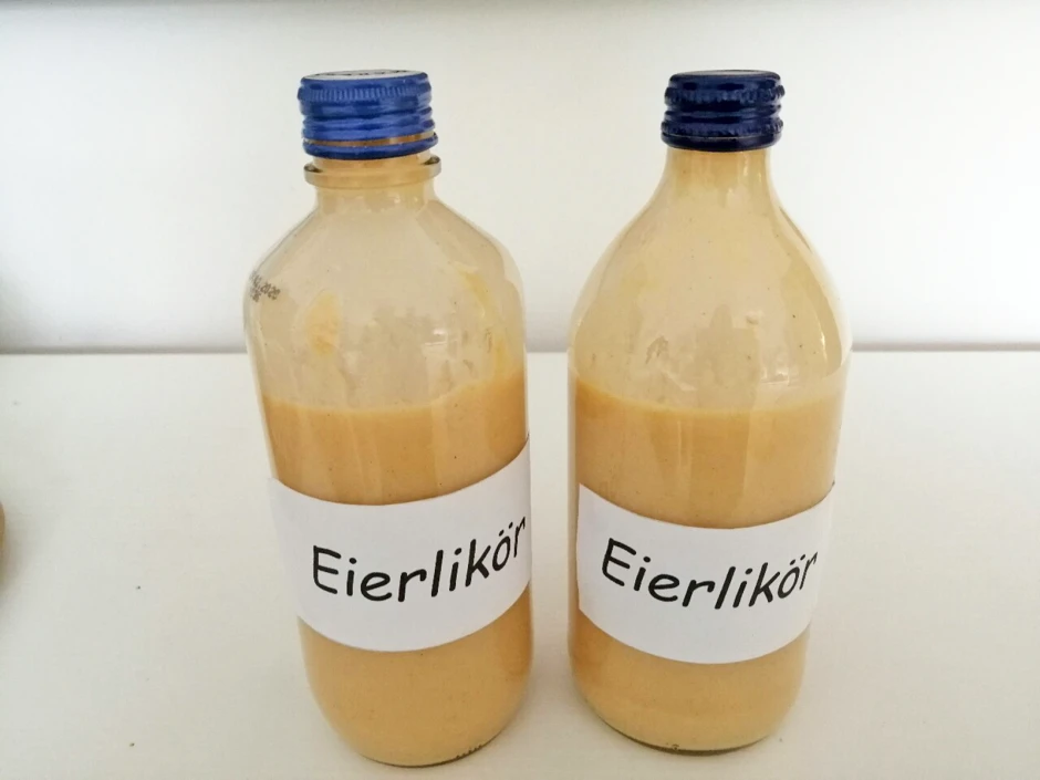 Eierlik&ouml;r mit Kondensmilch