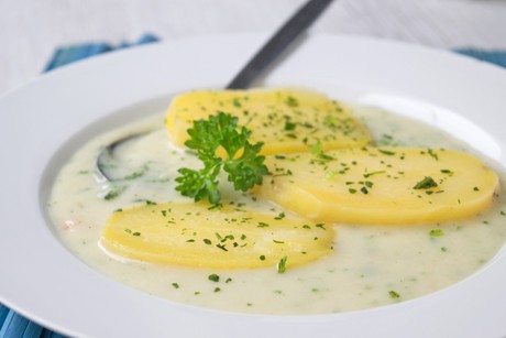 Kartoffeln in Senfsauce