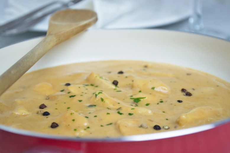 Pfefferrahmsauce