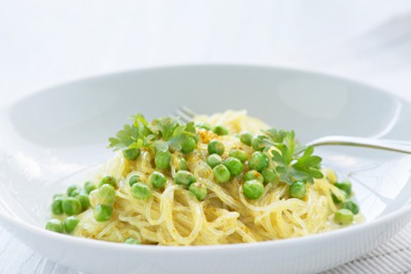 Vegane Currynudeln