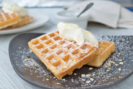 Haferflocken-Waffeln