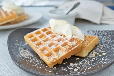 Haferflocken-Waffeln