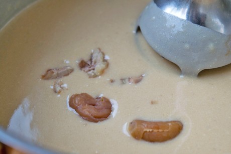 Maroni-Sahne-Sauce