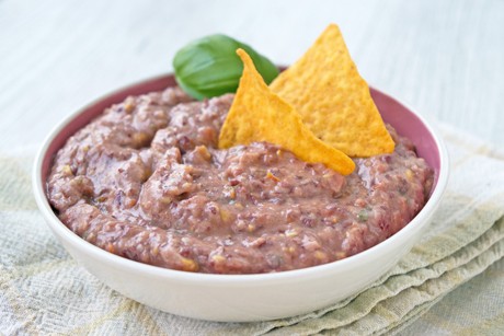Vegane Bohnen-Salsa