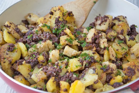 Blunzengröstl