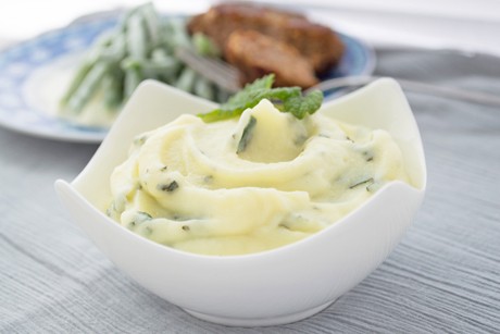 Brennnessel-Kartoffel-Püree