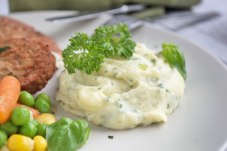 Kartoffelpüree mit Kräuter