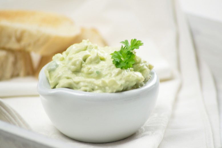Avocadocreme mit Knoblauch