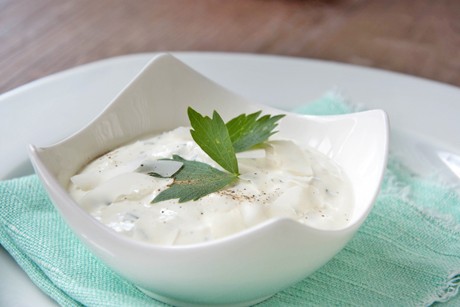 Kokos-Joghurt-Sauce