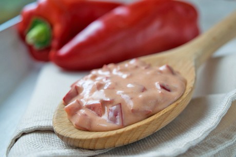 Rote Paprikasauce