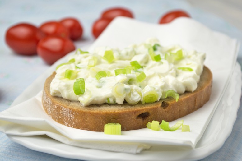 Frühlingszwiebel-Aufstrich