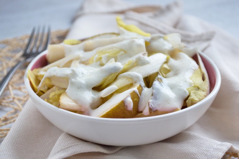 Chicoree mit Käsesauce