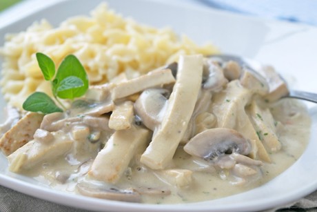 Stroganoff mit Tofu