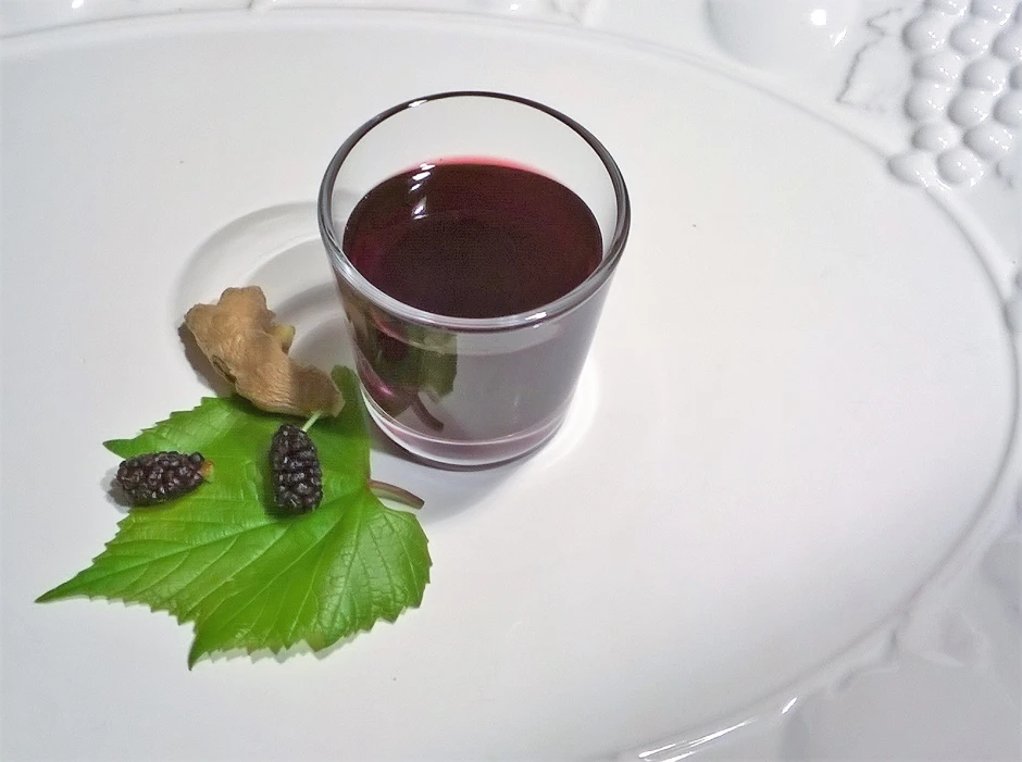 Maulbeer Ingwersaft