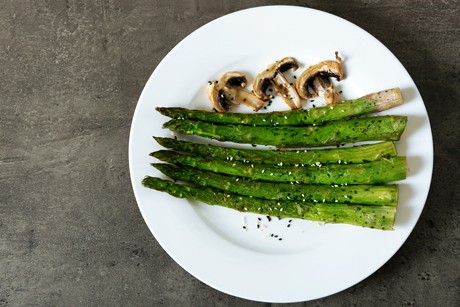 Gebratener Spargel