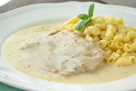 Käserahmschnitzel