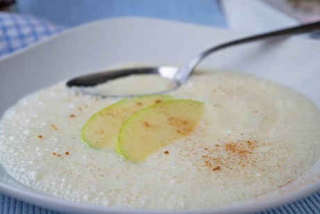 Rohe Apfelsuppe