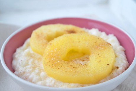 Veganer Gewürz-Reispudding