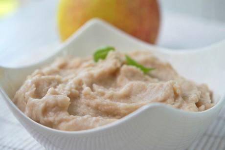 Apfel-Bohnen-Paste