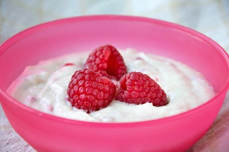 Himbeeren-Dessert