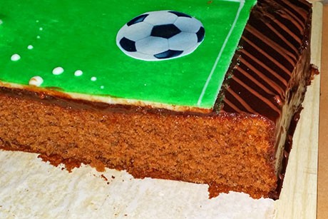 Schokokuchen mit Karamell