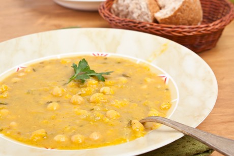 Kichererbsen-Cremesuppe