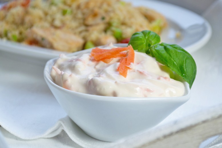 Tzatziki mit Karotten