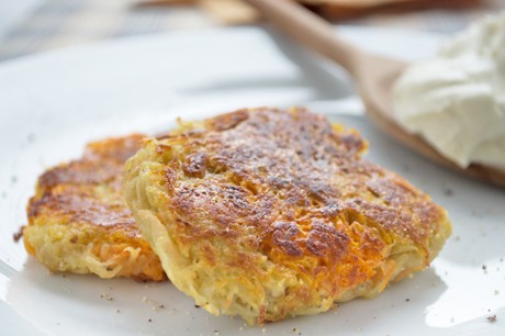 Kürbis-Kartoffel-Rösti