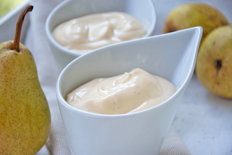 Birnen-Topfen-Creme