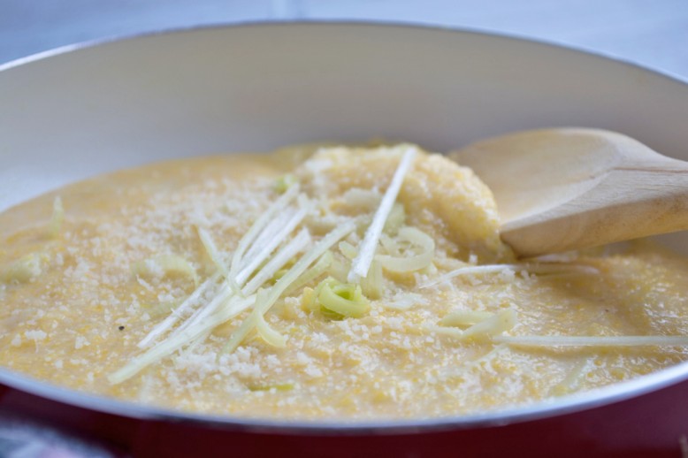 Polenta-Lauch
