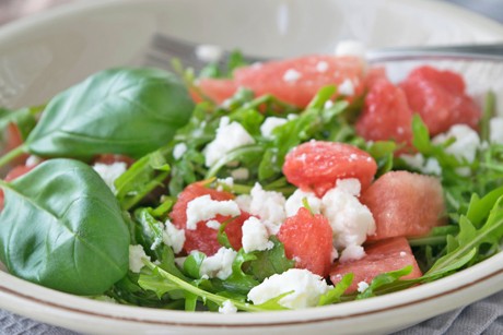 Melonen-Feta-Salat